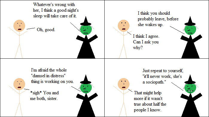 Sociopaths make for bad relationships. Write that down, kids.