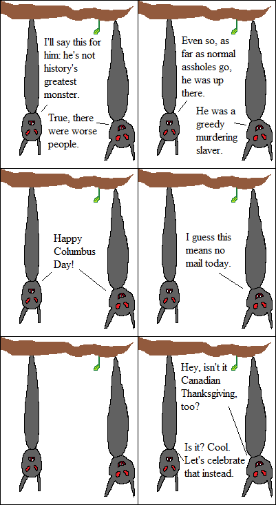 I hope someone someday says of me that I wasn’t history’s greatest monster.