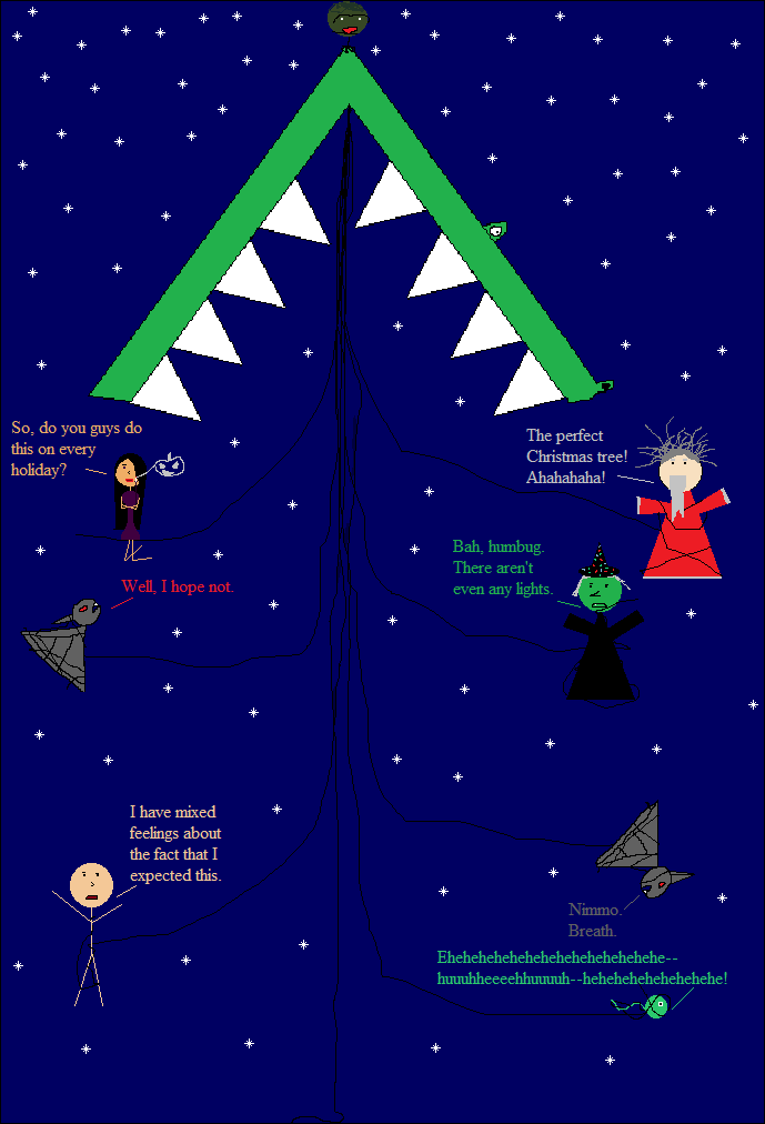 Ohhh…Christmas tree.