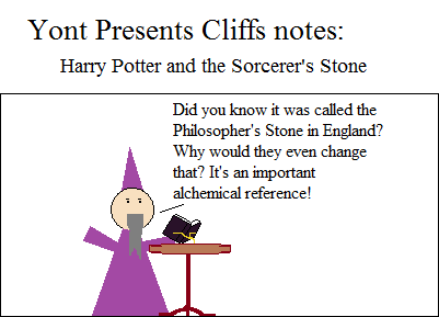 Yont feels pretty strongly about alchemical references. It’s probably a wizard thing.