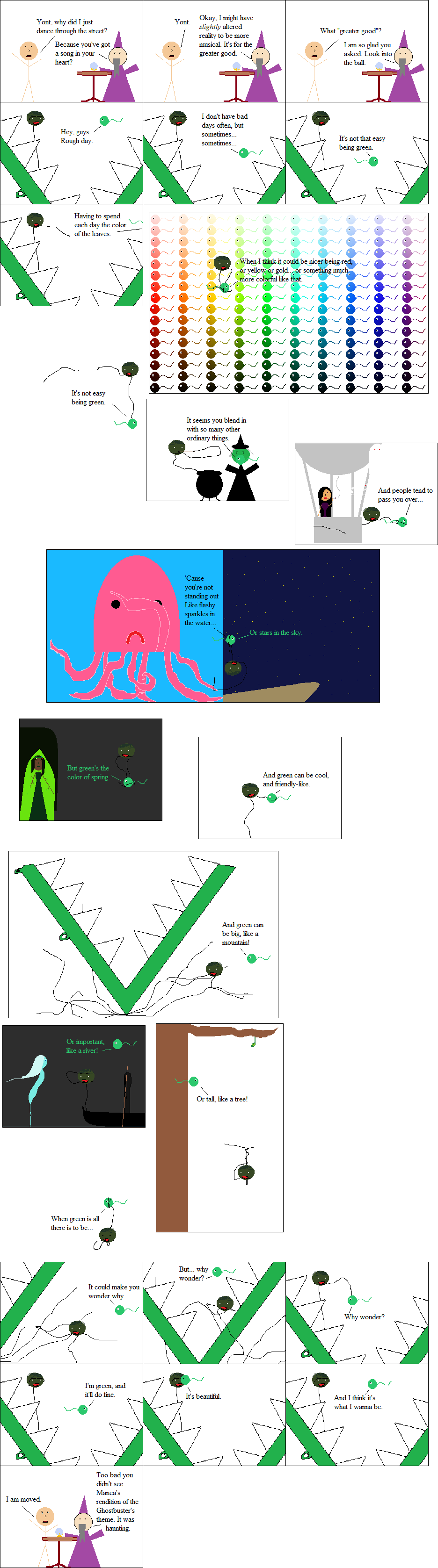 It occurs to me that this would be the BEST comic for new readers to start with.
